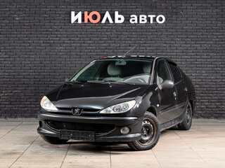 2007 Peugeot 206, чёрный, 160000 рублей, вид 1