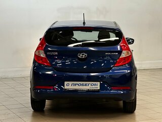 2015 Hyundai Solaris I Рестайлинг, синий, 1040000 рублей, вид 3