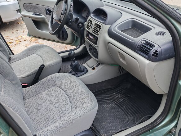 2005 Renault Symbol I Рестайлинг, серый, 290000 рублей - вид 8