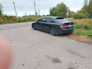 2008 Honda Civic VIII, чёрный, 530000 рублей, вид 3