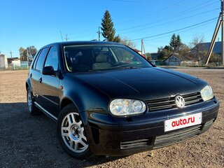 1999 Volkswagen Golf IV, чёрный, 280000 рублей, вид 3