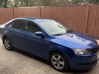 2018 Skoda Rapid I Рестайлинг, синий, 1100000 рублей, вид 2