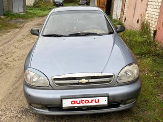 2008 Chevrolet Lanos I, серебристый, 180000 рублей, вид 1