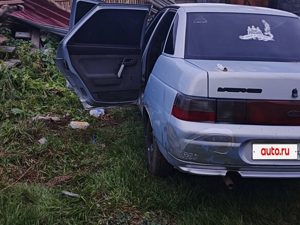 2004 Lada (ВАЗ) 2110, серебристый, 70000 рублей - вид 2