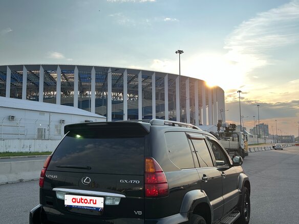 2004 Lexus GX 470 I, чёрный, 1900000 рублей - вид 9