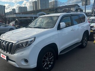 2014 Toyota Land Cruiser Prado 150 Series Рестайлинг 1, белый, 2900000 рублей, вид 2