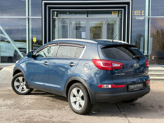 2012 Kia Sportage III, синий, 1420000 рублей, вид 4