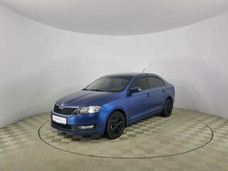 2018 Skoda Rapid I Рестайлинг, синий, 1030000 рублей, вид 1