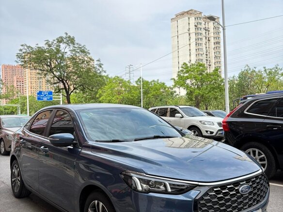 2021 Ford Focus IV Рестайлинг (China Market), синий - вид 2