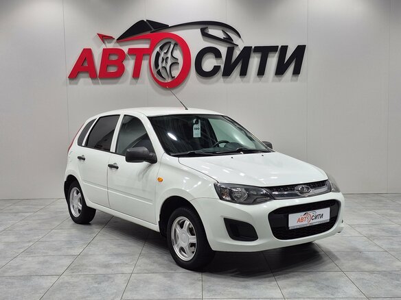 2014 Lada (ВАЗ) Kalina II, белый, 487000 рублей