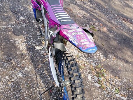 2021 Yamaha YZ250F, фиолетовый, 460000 рублей, вид 2