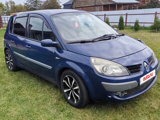 2008 Renault Scenic Grand II Рестайлинг, синий, 435000 рублей, вид 2
