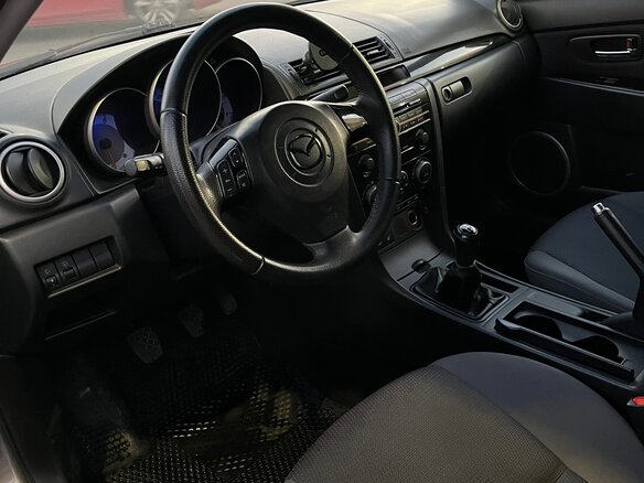 2008 Mazda 3 I (BK) Рестайлинг, серый, 650000 рублей - вид 7