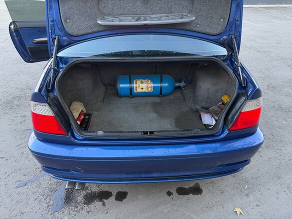 2000 BMW 3 серии 328i IV (E46), синий, 1000000 рублей - вид 15