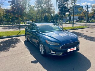 2018 Ford Fusion (North America) II Рестайлинг, синий, 1300000 рублей, вид 3