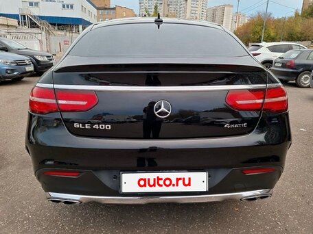 2017 Mercedes-Benz GLE Coupe 400 I (C292), чёрный, 4265000 рублей, вид 4
