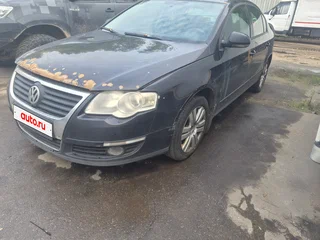 2008 Volkswagen Passat BlueMotion B6, чёрный, 350000 рублей, вид 1