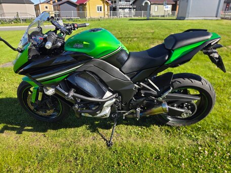 2015 Kawasaki Z 1000SX, зелёный, 850000 рублей, вид 4