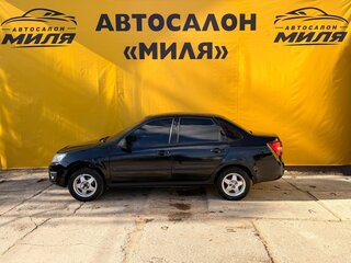 2012 Lada (ВАЗ) Granta I, чёрный, 210000 рублей, вид 2