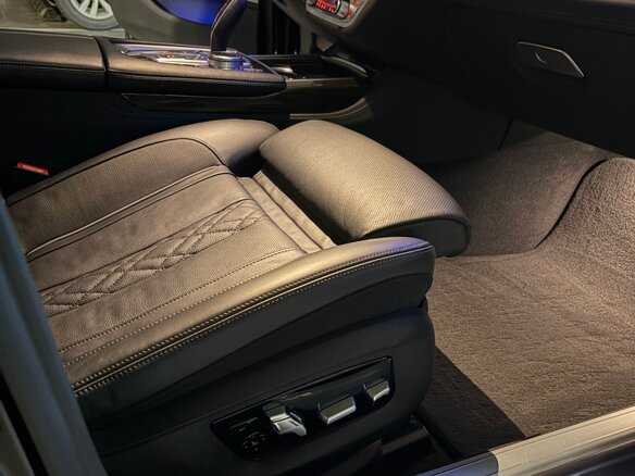 2021 BMW 7 серии Long 730Ld xDrive VI (G11/G12) Рестайлинг, чёрный, 8700000 рублей - вид 7