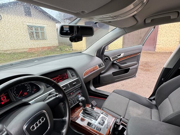 2005 Audi A6 III (C6), чёрный, 500000 рублей - вид 6