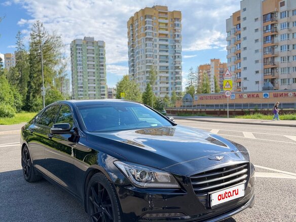 2016 Hyundai Genesis II, чёрный, 2100000 рублей - вид 4
