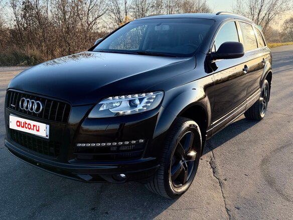 2012 Audi Q7 I (4L) Рестайлинг, чёрный, 1940000 рублей - вид 10