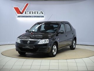 2012 Renault Logan I Рестайлинг, чёрный, 390000 рублей, вид 1