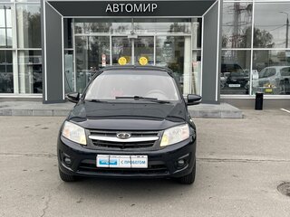 2015 Lada (ВАЗ) Granta I, чёрный, 450000 рублей, вид 2