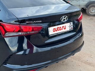 2020 Hyundai Solaris II Рестайлинг, чёрный, 1380000 рублей, вид 3