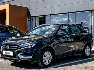 2026 Lada (ВАЗ) Vesta I Рестайлинг (NG), чёрный, 1581000 рублей, вид 1