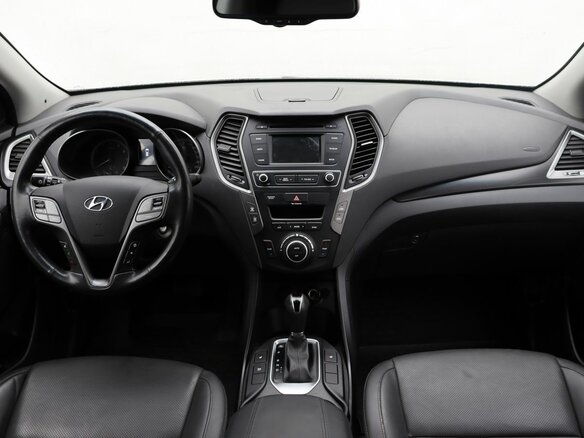 2015 Hyundai Santa Fe III Рестайлинг, серебристый, 2415000 рублей - вид 11