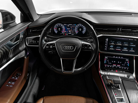 2020 Audi A6 45 TFSI V (C8), серый, 4150000 рублей - вид 19