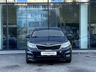 2015 Kia Rio III Рестайлинг, чёрный, 890000 рублей, вид 2