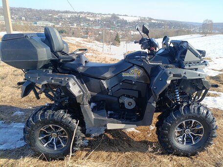 2020 Stels ATV-850 Guepard Trophy, чёрный, 760000 рублей, вид 4