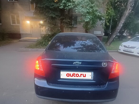 2008 Chevrolet Lacetti I, синий, 320000 рублей - вид 1