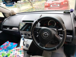 2005 Mazda Premacy II (CR), синий, 490000 рублей, вид 5