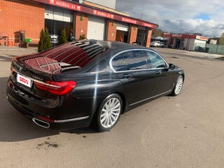 2016 BMW 7 серии Long 730Ld xDrive VI (G11/G12), чёрный, 2900000 рублей, вид 4