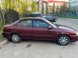 2006 Kia Spectra I Рестайлинг 2, красный, 330000 рублей, вид 2