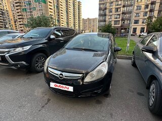 2007 Opel Corsa D, чёрный, 135000 рублей, вид 4