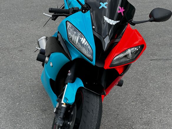 2009 Yamaha YZF-R6, чёрный, 570000 рублей - вид 9