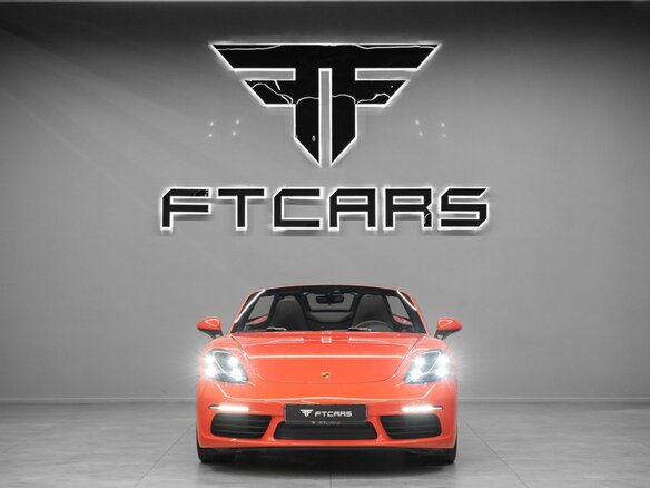 2018 Porsche Boxster IV 718 (982), оранжевый, 6994000 рублей - вид 4