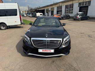2015 Mercedes-Benz S-Класс AMG 63 AMG Long III (W222, C217), чёрный, 3800000 рублей, вид 1