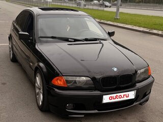 2001 BMW 3 серии 318i IV (E46), чёрный, 399000 рублей, вид 3