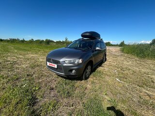 2011 Mitsubishi Outlander II Рестайлинг, серый, 1499999 рублей, вид 2