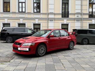 2001 Mitsubishi Lancer Evolution VII, красный, 1800000 рублей, вид 1