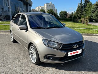 2021 Lada (ВАЗ) Granta I Рестайлинг, серый, 770000 рублей, вид 3
