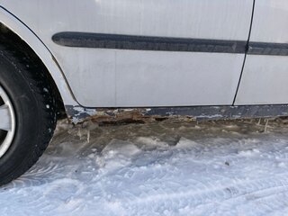 2004 Hyundai Accent ТагАЗ II, серебристый, 165000 рублей, вид 4