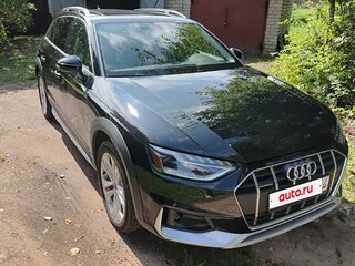 2024 Audi A4 allroad 45 TFSI V (B9) Рестайлинг, чёрный, 4150000 рублей, вид 3