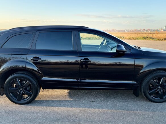 2012 Audi Q7 I (4L) Рестайлинг, чёрный, 1940000 рублей - вид 6
